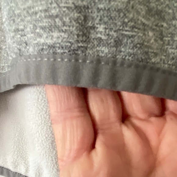 RBX high low hem cowl neck running jacket with size reflectors and zippers sz M - Picture 6 of 9